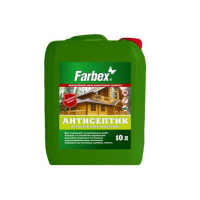 Антисептик Farbex для дерев'яних поверхонь 10 л