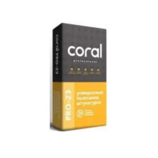 Coral PRO 23 універсальна полегшена штукатурка 25 кг