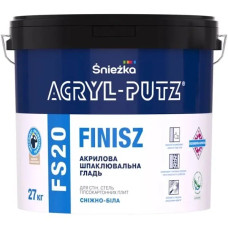 Sniezka ACRYL-PUTZ FS20 27 кг готова фінішна шпаклівка
