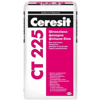 Ceresit CT-225 25кг фасадна шпаклівка біла