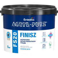 Sniezka Acryl-Putz Finish 5 кг финишная акриловая шпаклевка