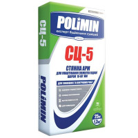 Polimin СЦ-5 10-80мм 25кг стяжка цементная армированная