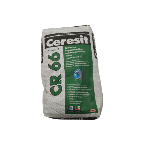 Ceresit CR-66 2-х компонентна еластична гідроізоляція 17,5 + 5 кг/л