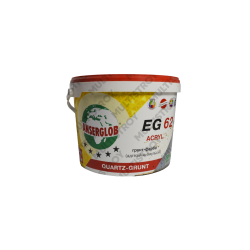 Anserglob EG-62 Silicone 5л грунт-фарба силіконова