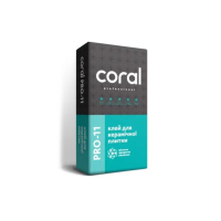 Coral PRO - 11 клей для плитки універсальний 5 кг