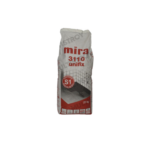 Mira 3110 unifix S1 25кг клей для плитки