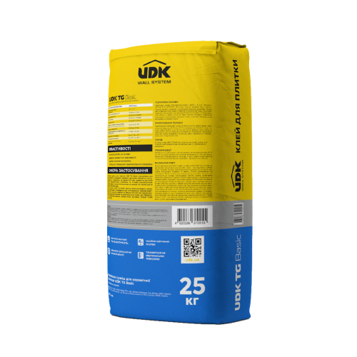 UDK TG Basic клей для плитки 25 кг