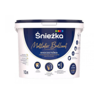 Sniezka Mattlatex Brilliant латексна фарба 10 л (13,7 кг)