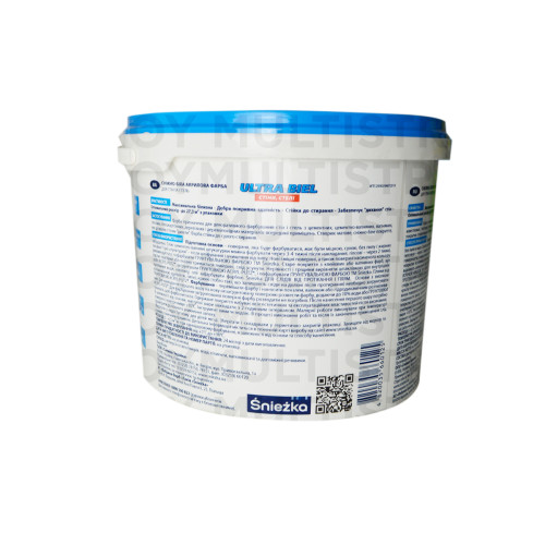 Sniezka ULTRA BIEL 4,2 кг акрилова біла фарба