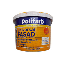 Polifarb Universal FASAD 14 кг універсальна фасадна фарба