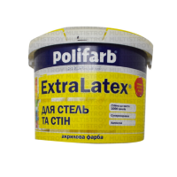 Polifarb Extra Latex 4,2 кг універсальна фарба