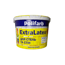 Polifarb Extra Latex 14 кг фарба латексна