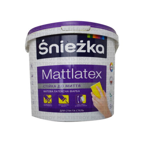 Sniezka Mattlatex 1 л акрилова фарба