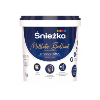Sniezka Mattlatex Brilliant латексна фарба 1 л (1,37 кг)