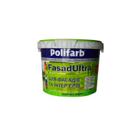 Polifarb FasadUltra 14 кг фасадная краска универсальная