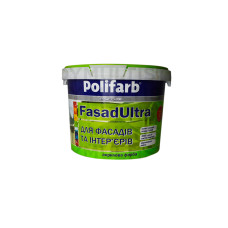 Polifarb FasadUltra 14 кг фасадна фарба універсальна
