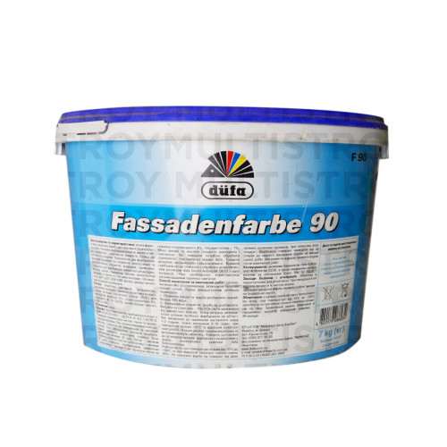 Dufa Fassadenfarbe F90 7 кг фасадна фарба