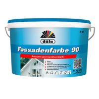 Фарба акрилова Dufa Fassadenfarbe F90 мат білий 14 кг