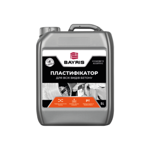 BAYRIS пластифікатор Для всіх видів бетону 5 л