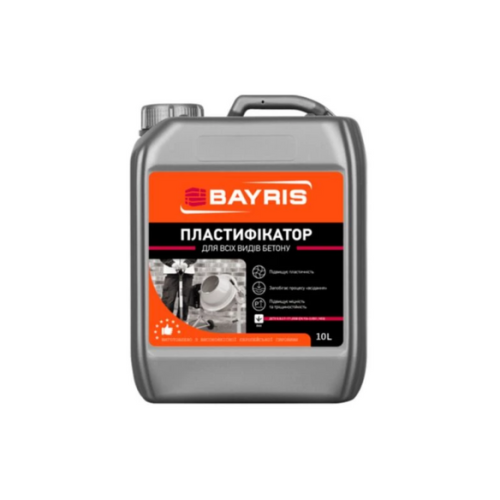 BAYRIS пластифікатор "Для всіх видів бетону" 10 л