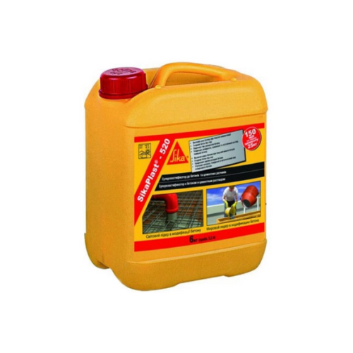 Sika SikaPlast-520 пластифікатор для стяжки та бетону 1 кг